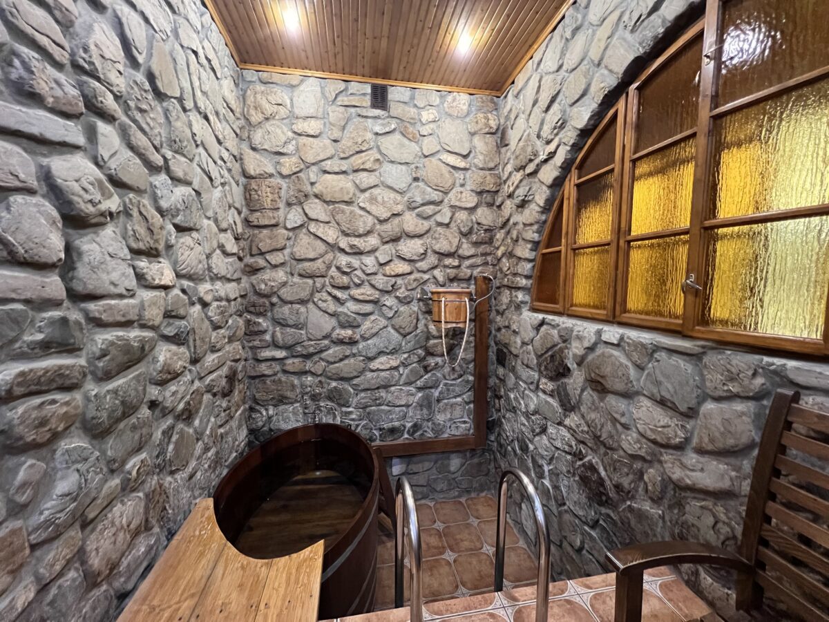 sauna na drovax